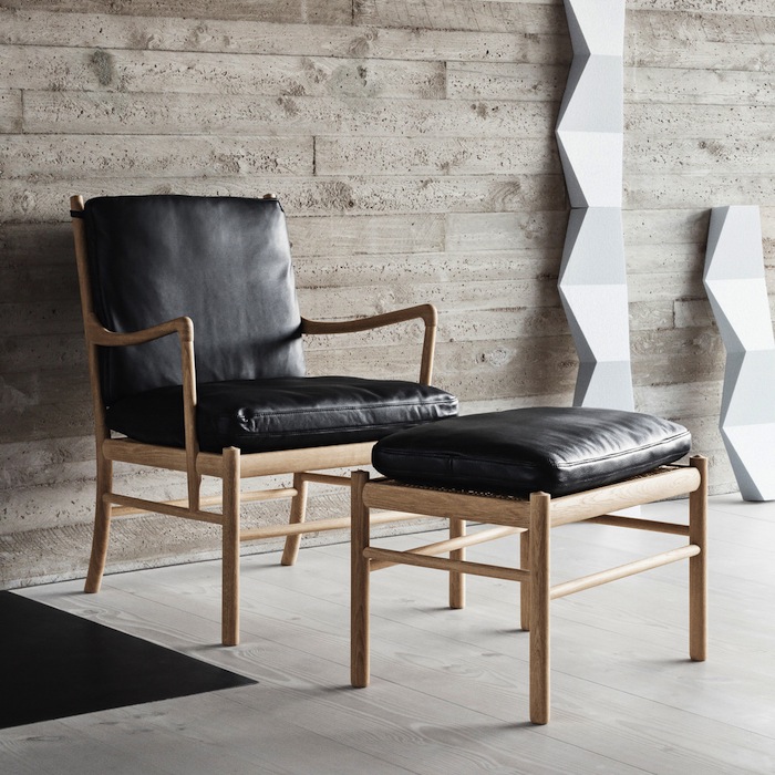 Carl-Hansen-OW149-Colonial-Chair-Eiche-geoelt-OW149-F-Colonial-Footrest-Eiche-geoelt-Situation-2
